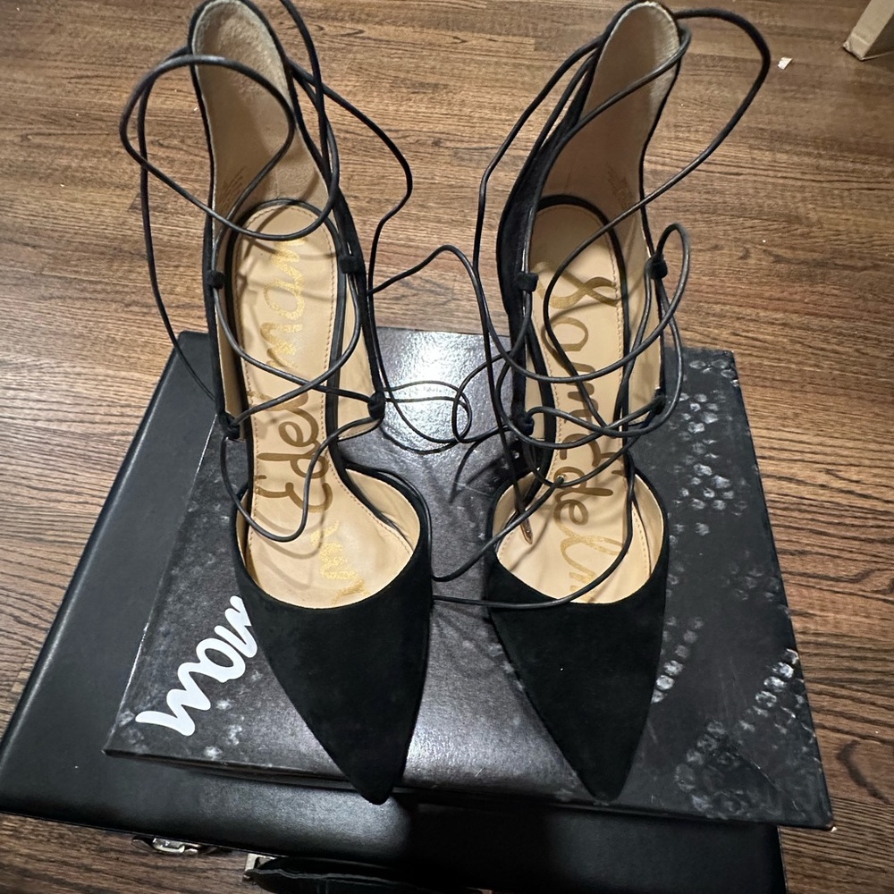 Sam Edelman lace up shoes in excellent condition!